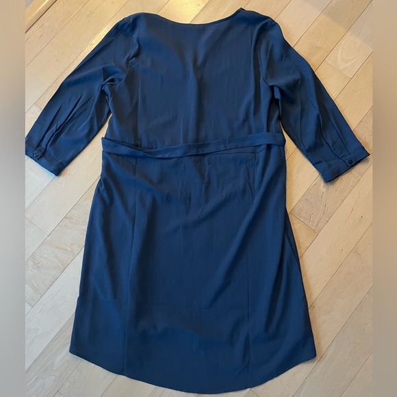 Dark Gray 3/4 Sleeve Dress - Picture 3 of 6